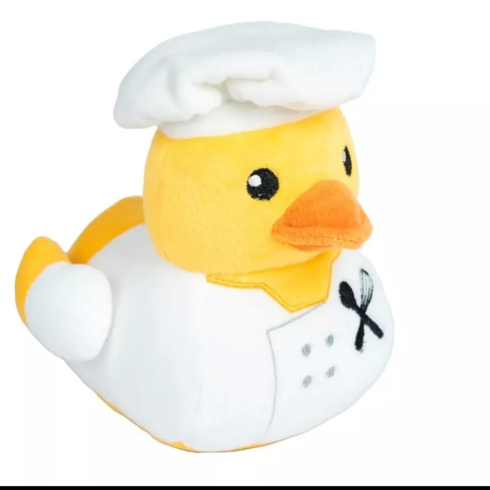 - - GORDON QUACKSAY FuzzYard Plush Dog Toy w/squeaker!